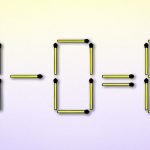 2 gyufát kell mozgatnod, hogy az egyenlőség helyes legyen: egy gyors IQ teszt. 2 gyufát kell mozgatnod, hogy az egyenlőség helyes legyen: egy